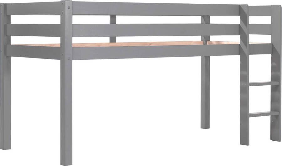 Vipack Halfhoogslaper Charlotte 90x200 Grijs