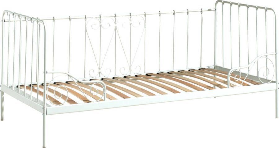 Vipack Kinderbed Alice metalen bedframe poedercoating in nostalgisch design