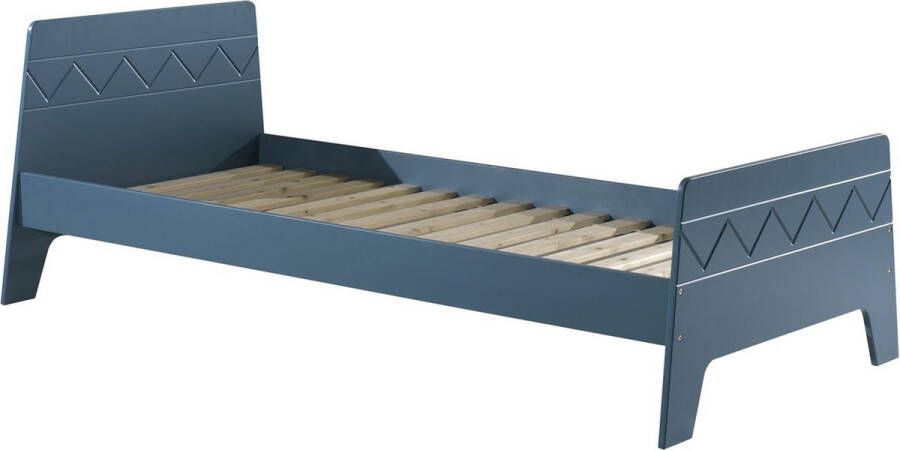 Vipack 1-persoonsledikant Ligoppervlak 90x 200 cm gelakt oppervlak naar keuze in 4 kleuren