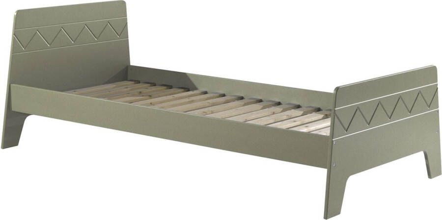 Vipack 1-persoonsledikant Ligoppervlak 90x 200 cm gelakt oppervlak naar keuze in 4 kleuren