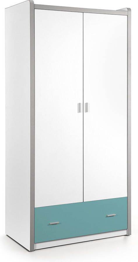 Vipack Kledingkast BONNY Ruime kledingkast met 2 draaideuren 1 grote lade