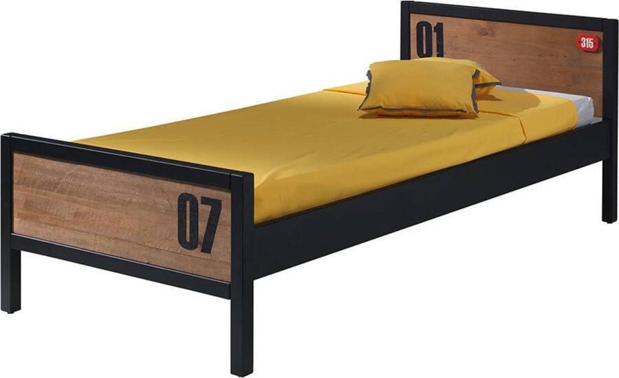 Vipack Kinderledikant Alex van gedeeltelijk massief grenen en mdf - Foto 2