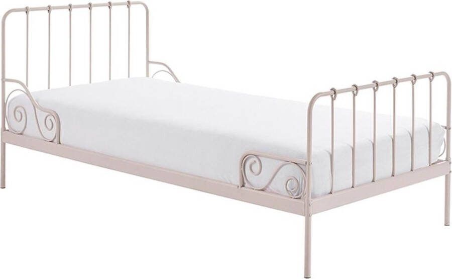 Vipack Kinderbed Alice metalen bedframe poedercoating in tijdloos design