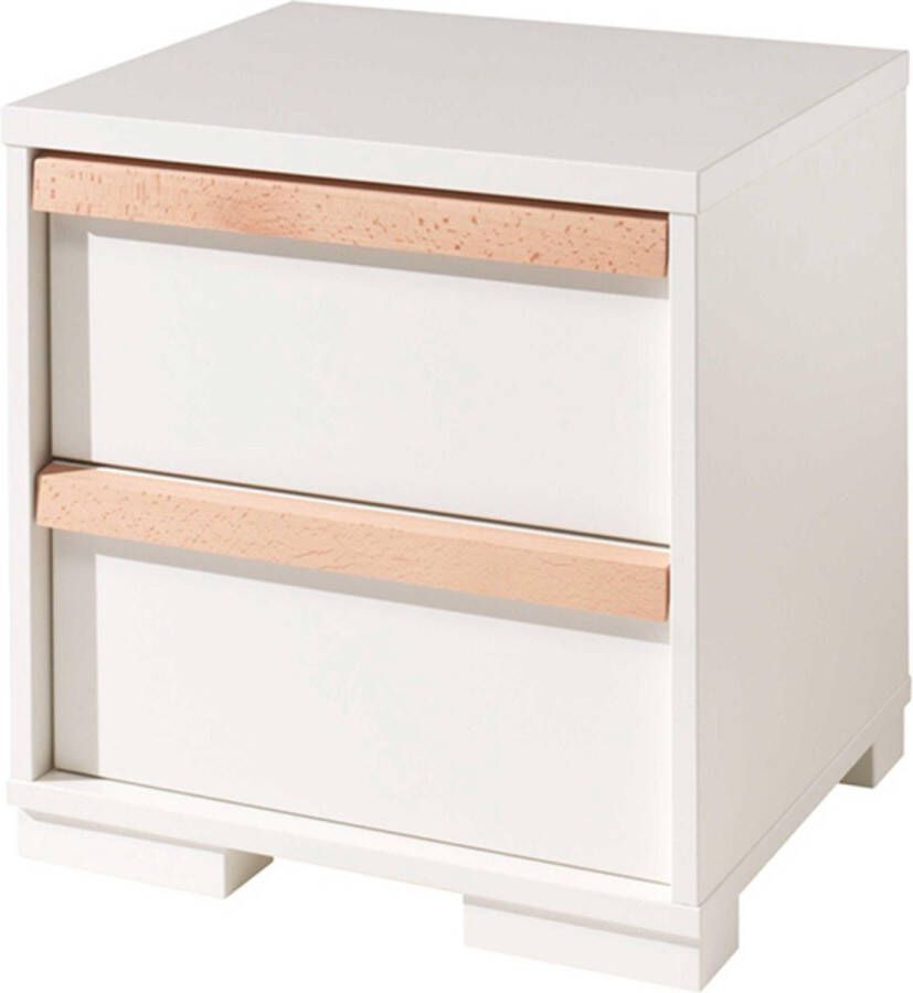 Vipack nachtkastje London wit 48 8x48 1x40 cm Leen Bakker - Foto 2