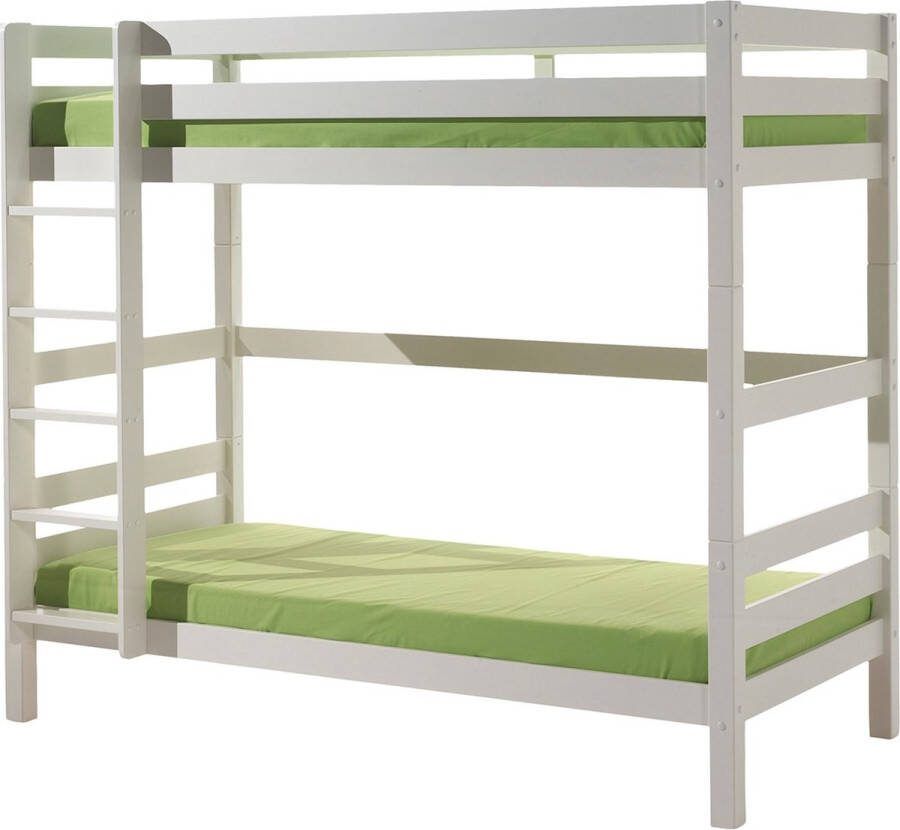 Vipack stapelbed Pino wit 209 4x105 4x182 cm Leen Bakker