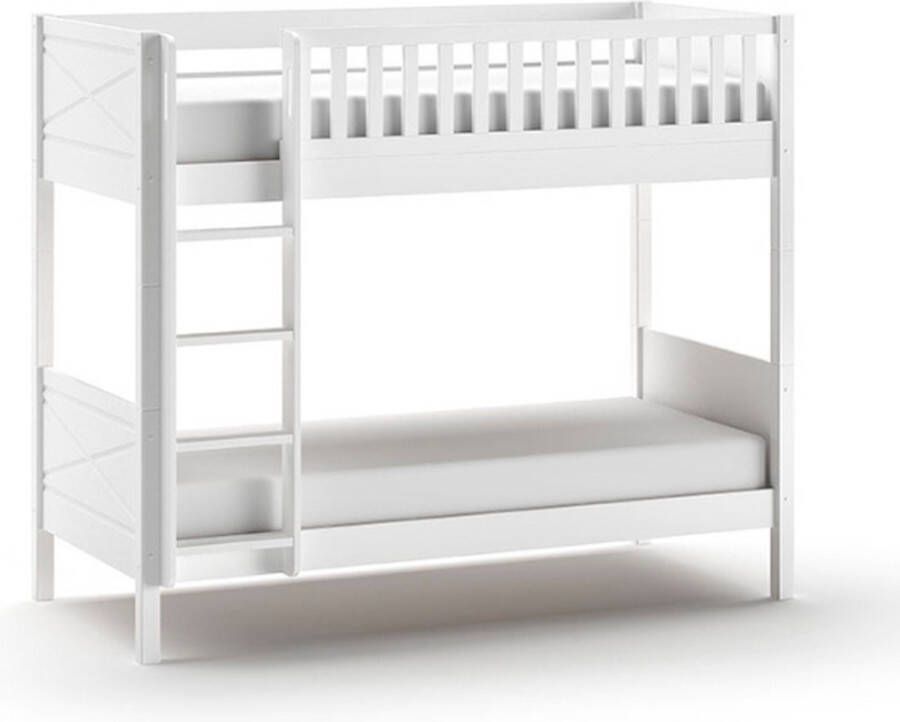 Vipack Stapelbed met bedlade Scottie Wit
