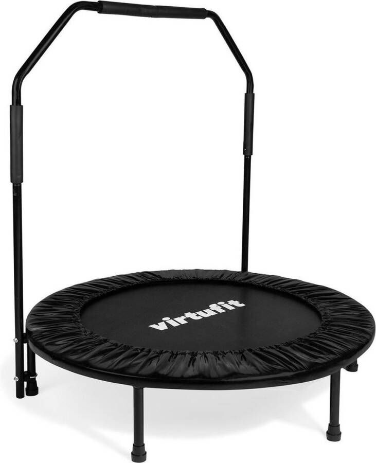 Virtufit Fitness Trampoline Sport Trampoline met Handvat 100 cm Water- en UV-bestendig Stevig Frame