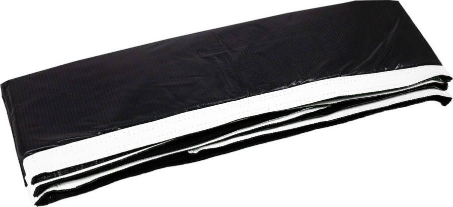 Virtufit Premium Trampoline Beschermrand Zwart Wit Rechthoekig 244 x 366 cm 25 mm dik