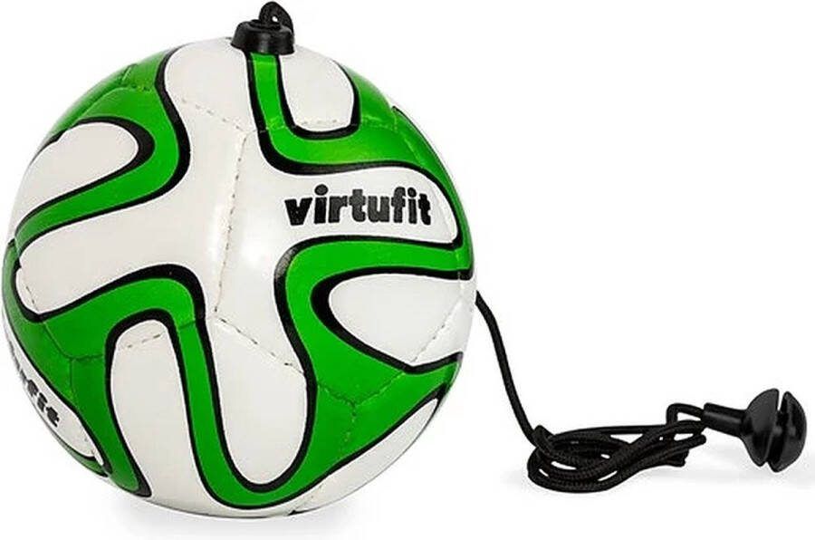 Virtufit Voetbal Trainer Bal met Koord Techniek Bal