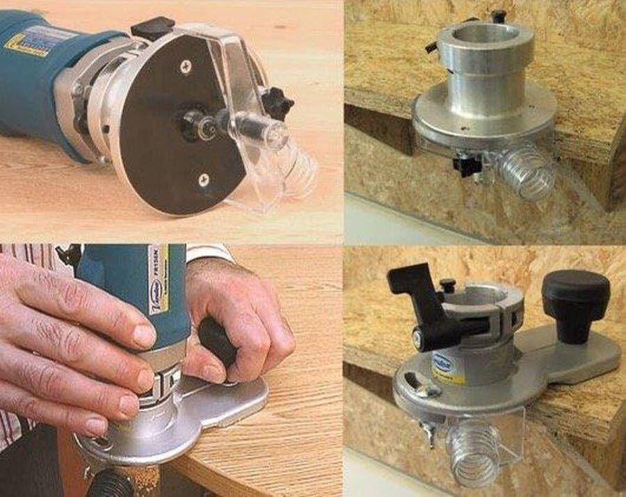 Virutex FR256N kantenfrees set 750W opname Ø8mm