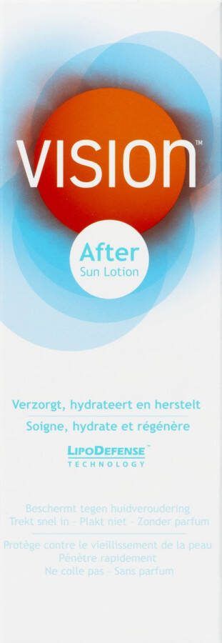 Vision Aftersun Lotion Aftersun voor lichaam en gezicht 180 ml
