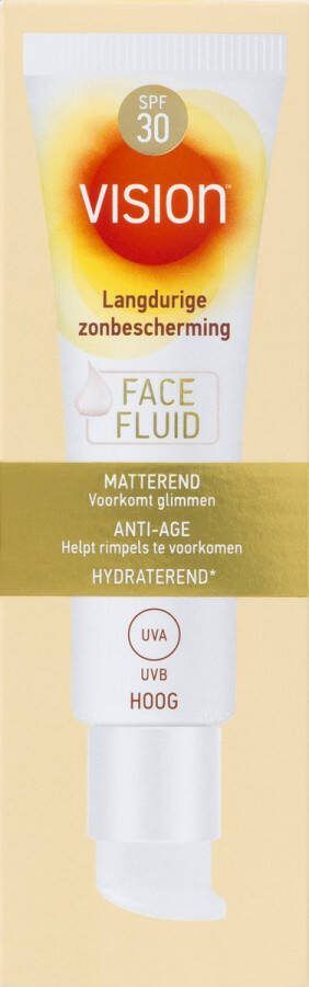 Vision Face Fluid Zonnebrand voor het gezicht SPF 30 50 ml