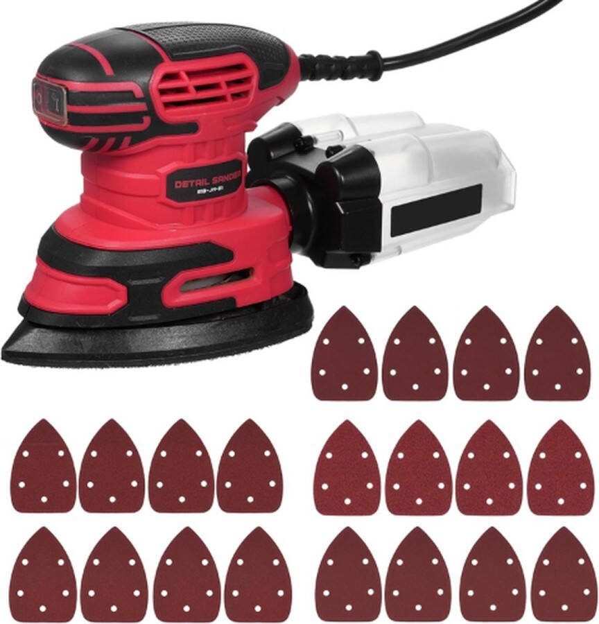 Vistreck Schuurmachine PRO Actie Multischuurmachine Schuurmachines Handpalmschuurmachine Schuurmachine Excentrisch Schuurmachine Accu Schuurapparaat Electrisch