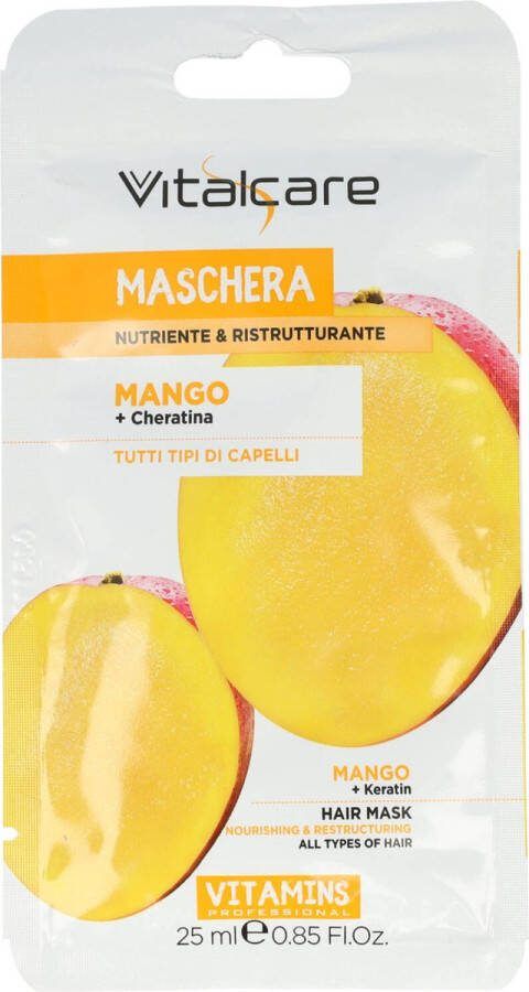 VitalCare Haarmasker Vitamins Alle Haartypes Mango