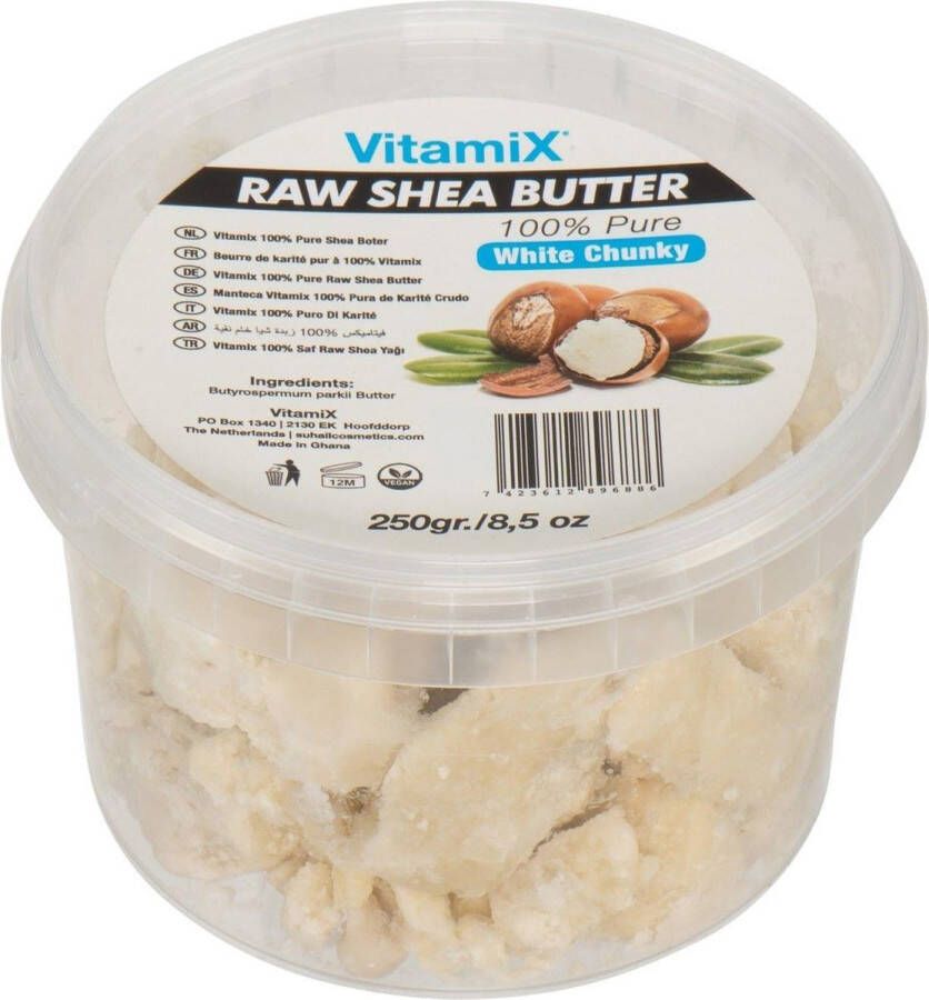 Vitamix 100% Pure Chunky White Shea Butter 250gram