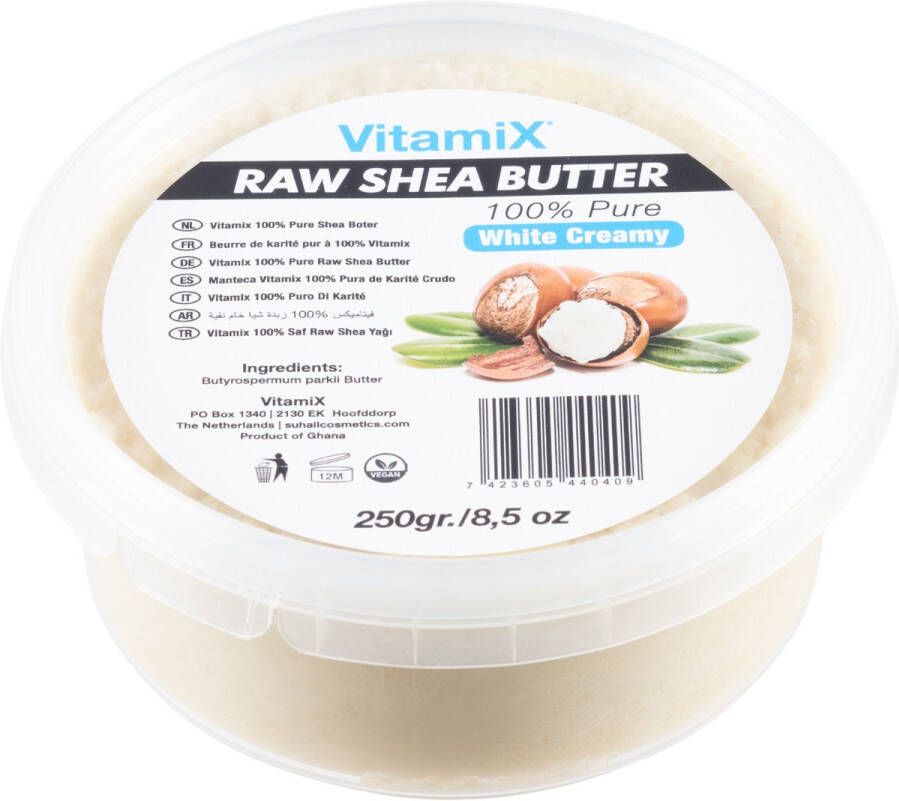 Vitamix 100% Pure Shea Butter CREAMY White 250gr.