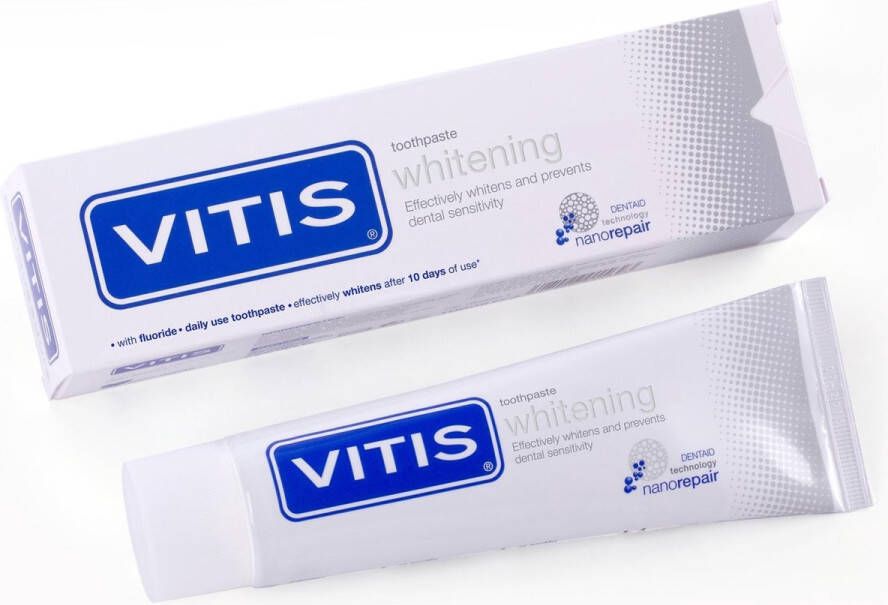 Vitis 2x Whitening Tandpasta Voordeelpakket
