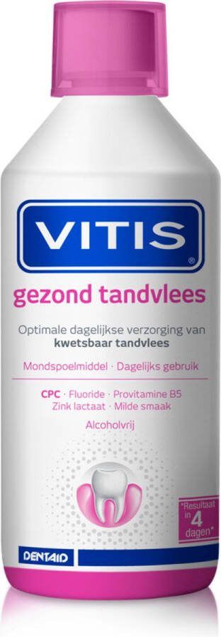 Vitis Gezond Tandvlees Mondwater 3 x 500 ml Voordeelverpakking