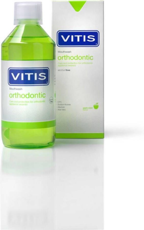 Vitis Orthodontic Mondwater 3 x 500 ml Voordeelverpakking