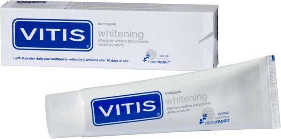 Vitis 3x Whitening Tandpasta 75 ml