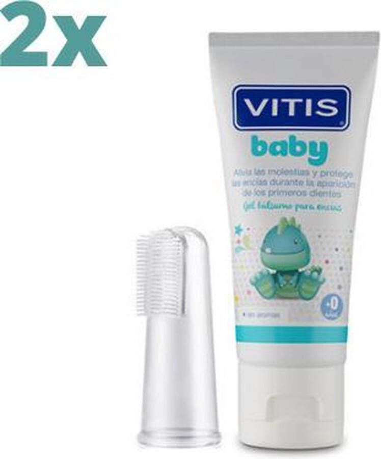 Vitis Baby Tandgel 2 x 30 ml Voordeelverpakking
