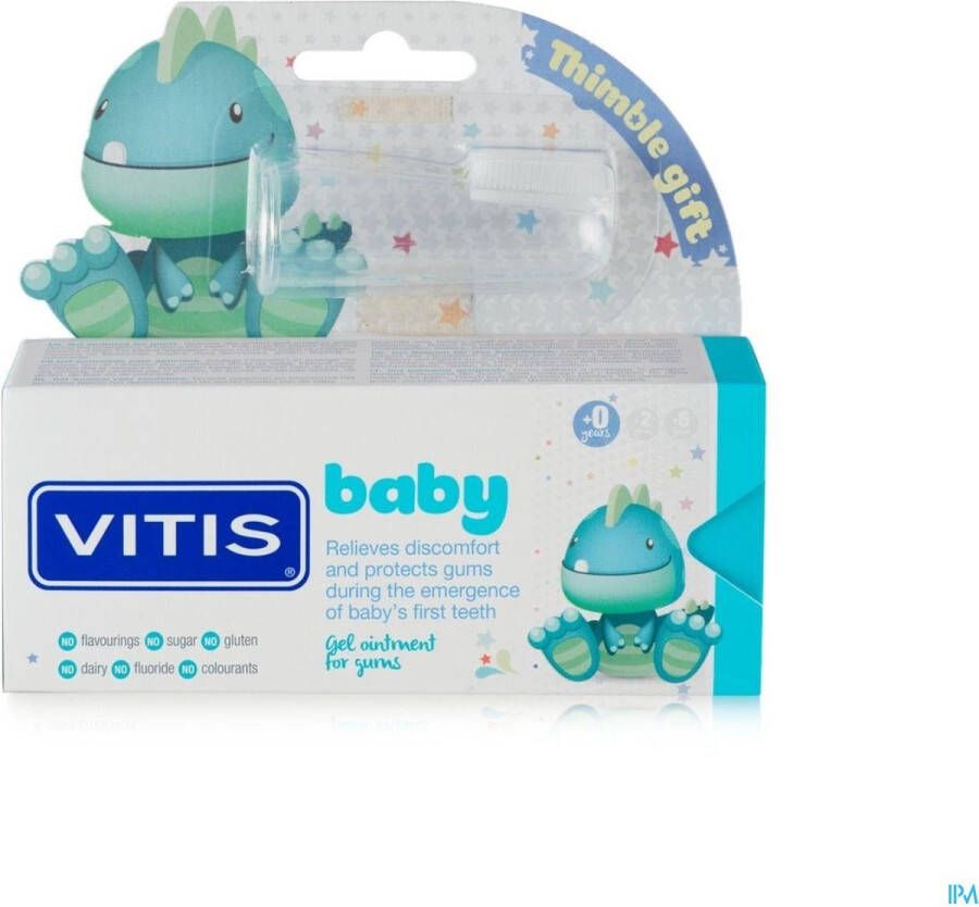 Vitis Baby Tandgel 30ml met Vingertandenborstel
