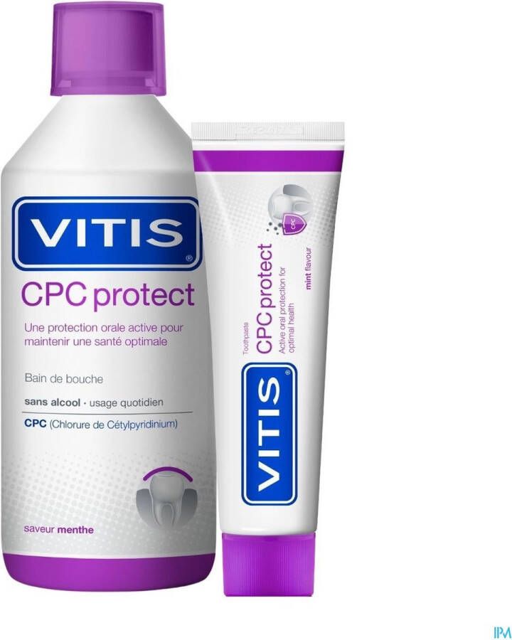Vitis CPC Protect Mondwater 500 ml