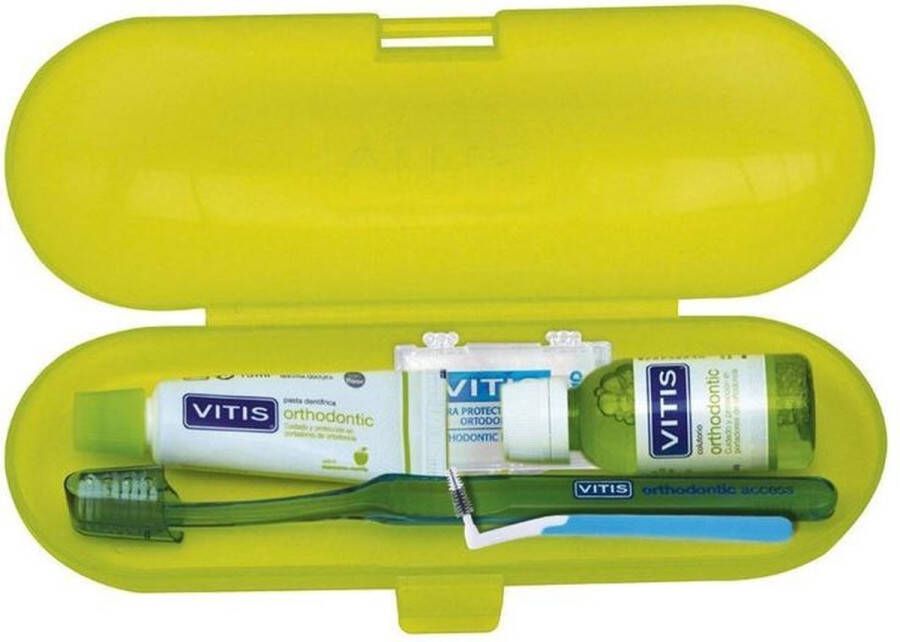 Vitis Orthodontic Kit Beugelreiniging Praktische kit Optimale verzorging