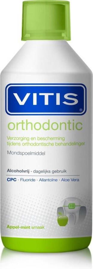 Vitis Orthodontic Mondspoelmiddel 500 ml Mondwater