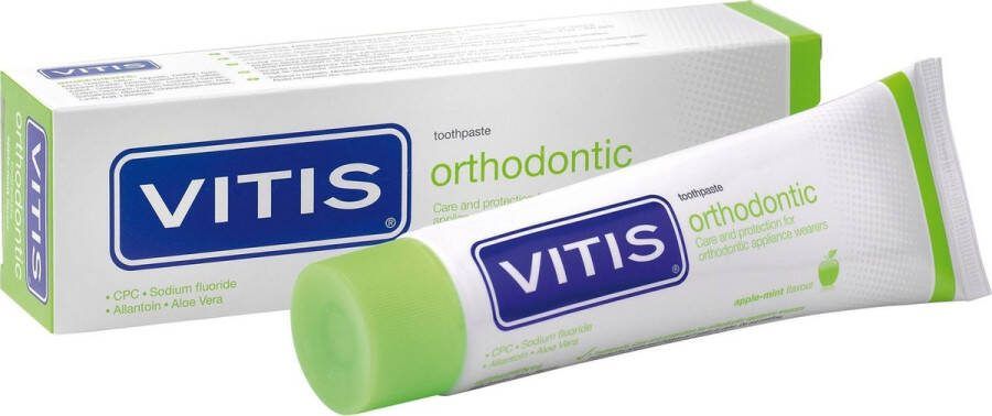 Vitis Orthodontic Tandpasta 4 Pack