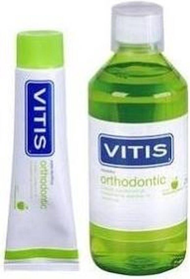 Vitis Orthodontic Toothpaste 100ml Set 2 Pieces 2018