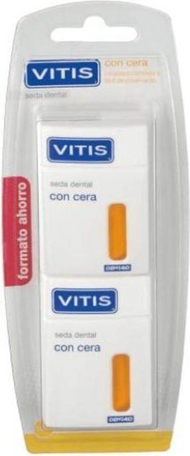 Vitis Waxed Dental Floss 2x50m