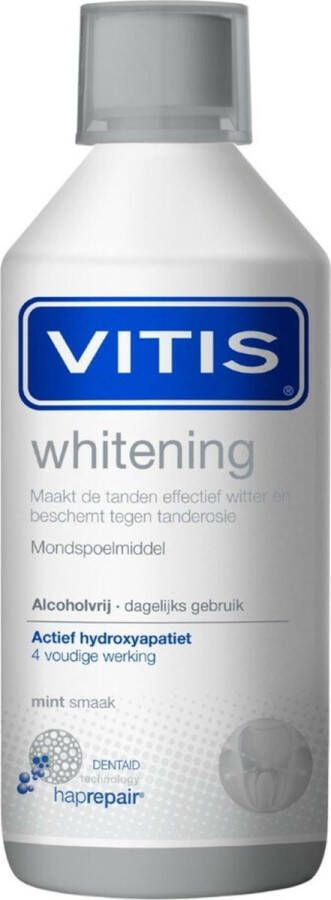 Vitis Whitening Mondwater 12 x 500 ml Voordeelverpakking