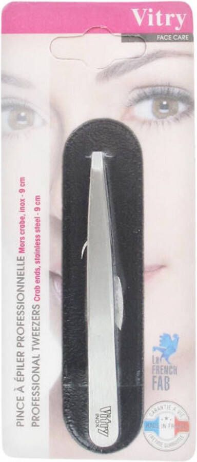 Vitry Professionele Pincet Krabkaak Roestvrij Staal 9 cm