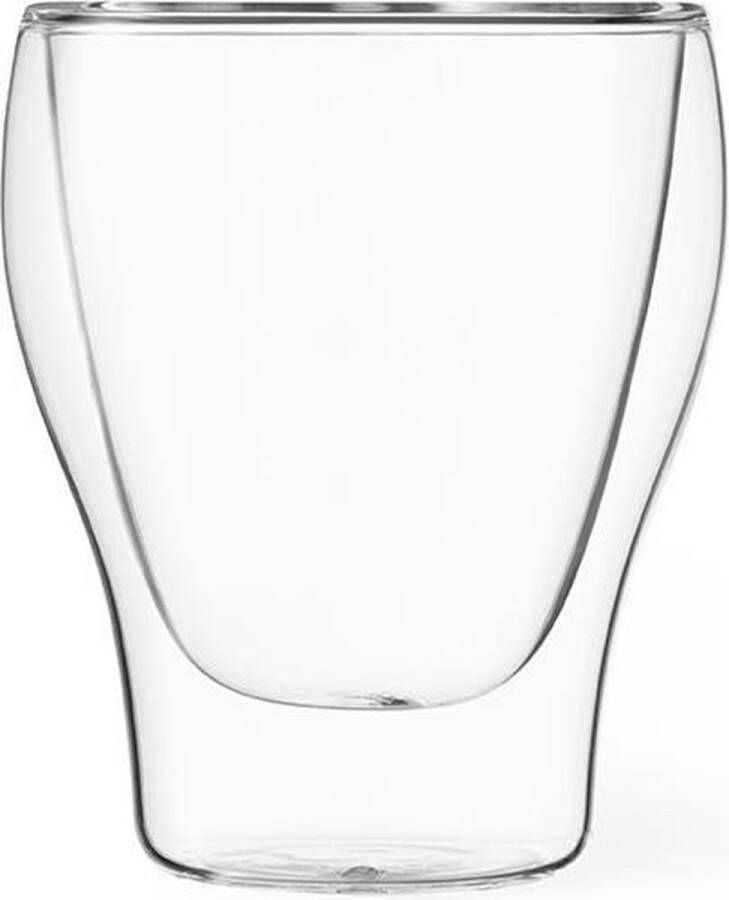 Viva Scandinavia Classic Koffie -en theeglas Dubbelwandig 300 ml Transparant