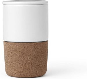 Viva Scandinavia Cortica Koffie- Theemok 370 ml Wit Porselein