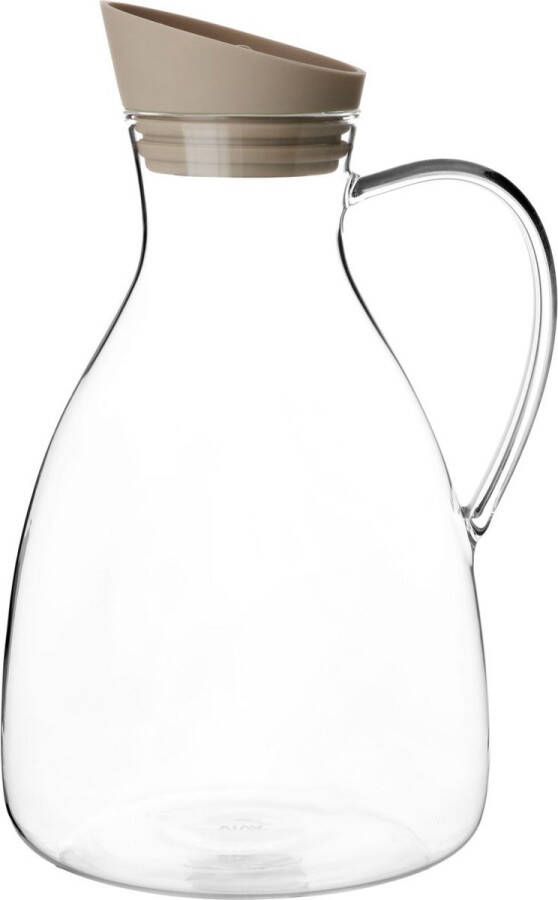 Viva Scandinavia Hydratatie Infusion Karaf voor Icetea zonder Filter 2 0 liter Khaki