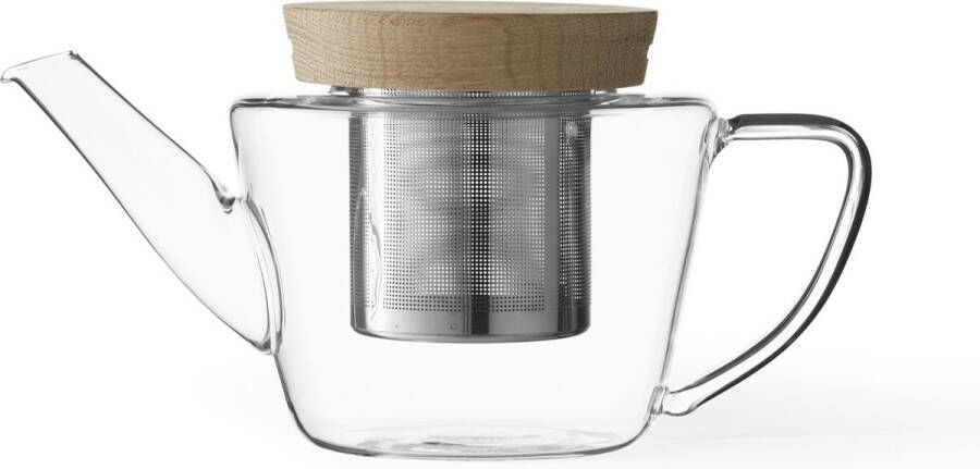 Viva Scandinavia Viva Infusion Theepot met Filter 500 ml Borosilicaatglas Transparant