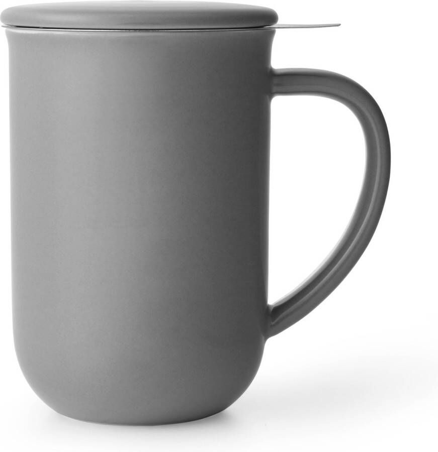 Viva Scandinavia Minima Balance Theekop Porselein 500 ml Grijs