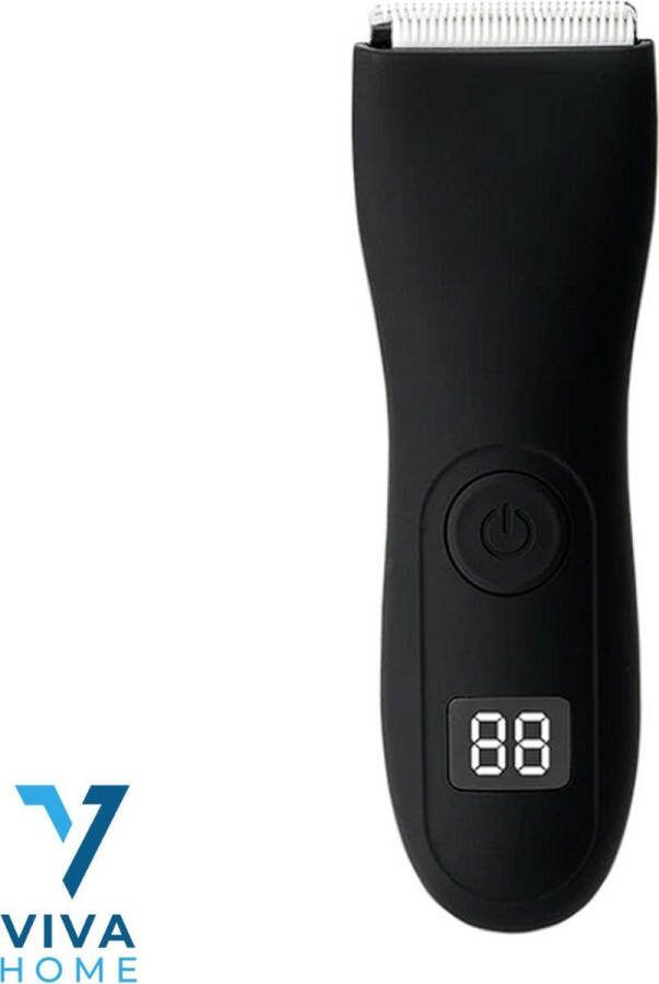 VivaHome Trimmer Bodygroomer Voor Mannen Waterdicht Voor Onder de Douche Multifunctioneel Scheerapparaat Scheermes