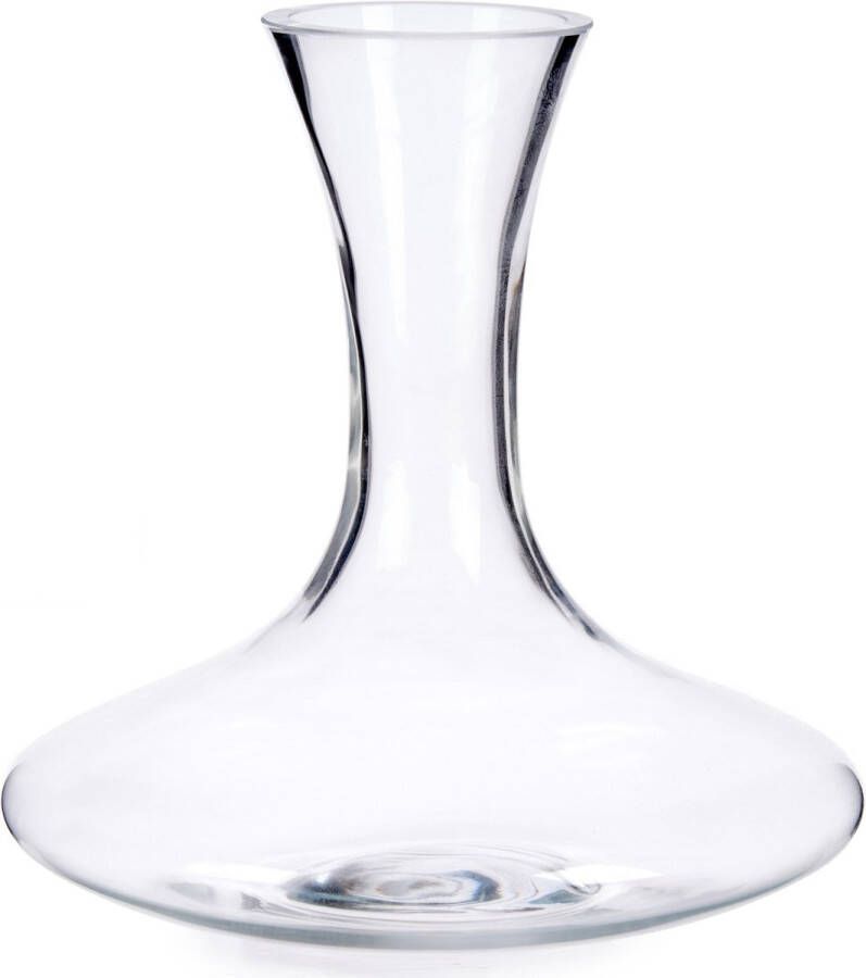 Vivalto Glazen wijn karaf decanteer kan 1 4 liter 21 x 21 cm Decanteerkaraf