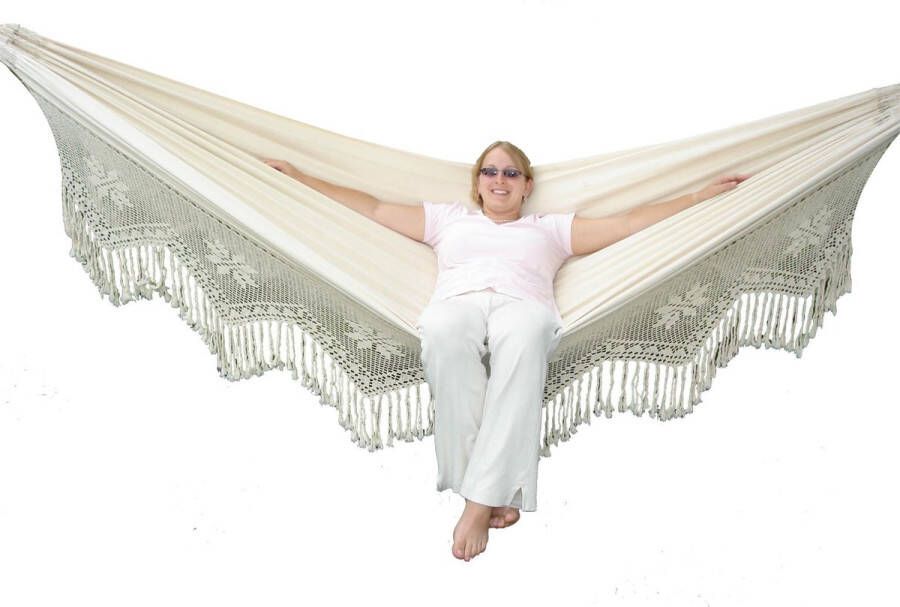 Vivere Braziliaanse Hangmat van katoen Deluxe