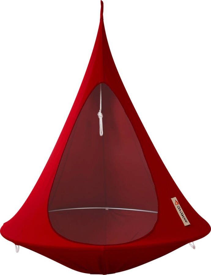 Cacoon Single Hangstoel Chili Rood