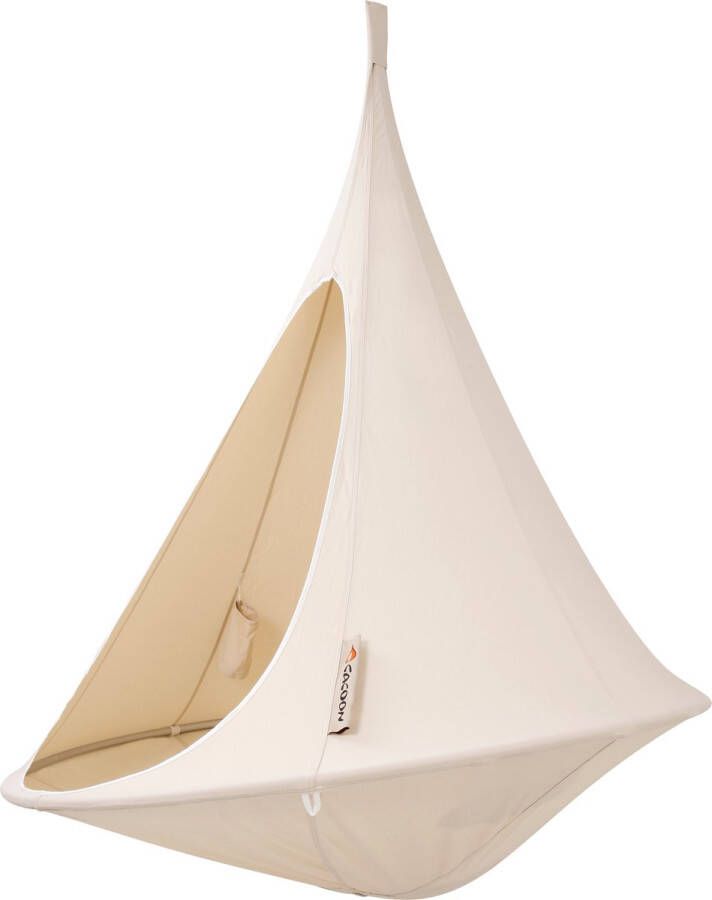 Vivere Cacoon Single Hangstoel Natural White