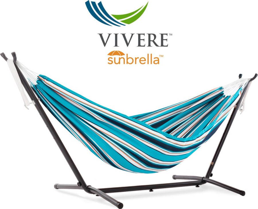 Vivere Sunbrella Hangmat met Standaard Token Surfside