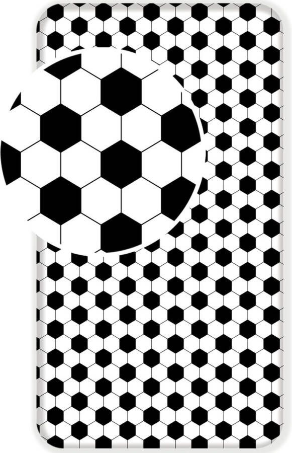 SimbaShop Voetbal Hoeslaken Corner Eenpersoons 90 x 200 cm Katoen
