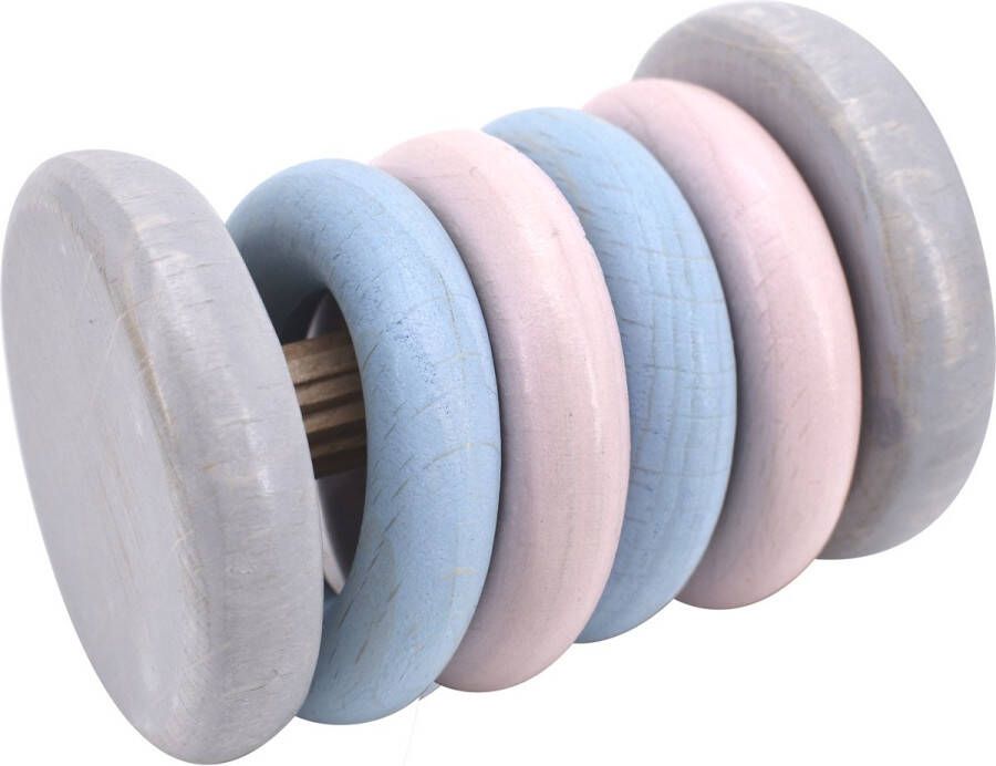 Voggenreiter VOG Houten Rammelaar Tac-Tac pastel