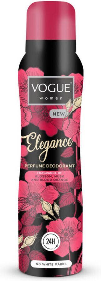 Vogue 3x Elegance Parfum Deodorant 150 ml