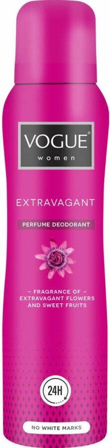 Vogue 3x Extravagant Parfum Deodorant 150 ml