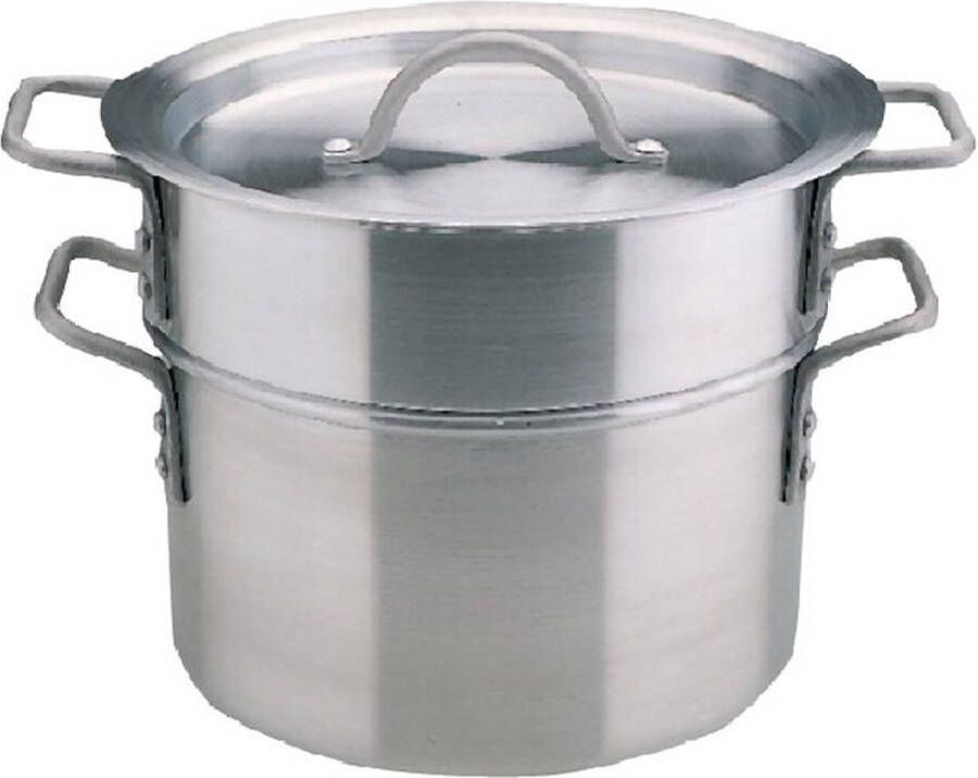Vogue Aluminium Dubbele Kookpan 10 Liter K645 Horeca & Professioneel